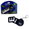 Rock And Roll It - Micro Piano. The Original Mini Size Black & White Keys Piano. Clip Keychain For Hanging On The Backpack. Portable Silicone Electronic Finger Piano Pad. Battery Included